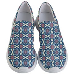 Mandala Seamless Background Texture Women s Lightweight Slip Ons