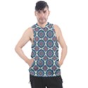 Mandala Seamless Background Texture Men s Sleeveless Hoodie View1