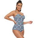 Mandala Seamless Background Texture Retro Full Coverage Swimsuit View3