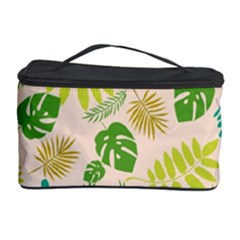 Tropical Leaf Leaves Palm Green Cosmetic Storage