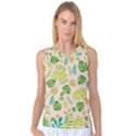 Tropical Leaf Leaves Palm Green Women s Basketball Tank Top View1