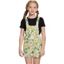 Tropical Leaf Leaves Palm Green Kids  Short Overalls View1