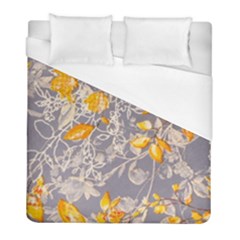 Fabric Floral Background Duvet Cover (full/ Double Size)