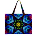 Abstract Kaleidoscope Digital Zipper Mini Tote Bag View1