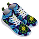 Abstract Kaleidoscope Digital Women s Lightweight High Top Sneakers View3