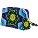 Abstract Kaleidoscope Digital Wristlet Pouch Bag (Large) View2