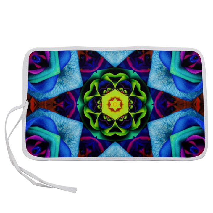 Abstract Kaleidoscope Digital Pen Storage Case (S)