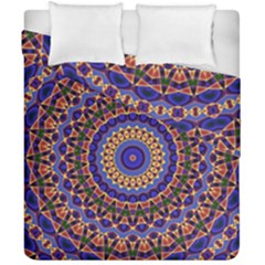 Mandala Kaleidoscope Background Duvet Cover Double Side (california King Size)