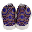 Mandala Kaleidoscope Background Men s Mid-Top Canvas Sneakers View4