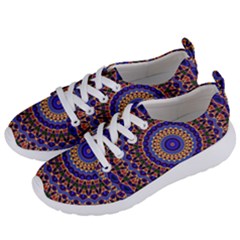 Mandala Kaleidoscope Background Women s Lightweight Sports Shoes