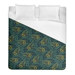 Pattern Abstract Green Texture Duvet Cover (full/ Double Size)