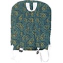 Pattern Abstract Green Texture Full Print Backpack View2