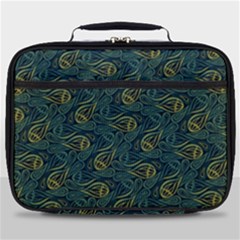 Pattern Abstract Green Texture Full Print Lunch Bag