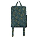 Pattern Abstract Green Texture Buckle Everyday Backpack View3