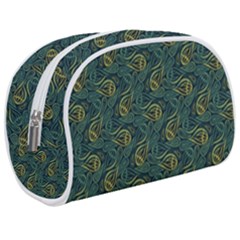 Pattern Abstract Green Texture Make Up Case (medium)