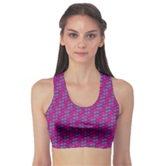 Heart Love Romantic Cute Pattern Sports Bra