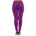 Heart Love Romantic Cute Pattern Lightweight Velour Leggings View2