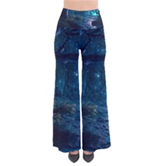 Path Forest Wood Light Night So Vintage Palazzo Pants