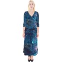 Path Forest Wood Light Night Quarter Sleeve Wrap Maxi Dress View1