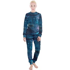 Path Forest Wood Light Night Women s Lounge Set