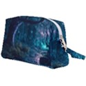 Path Forest Wood Light Night Wristlet Pouch Bag (Large) View2