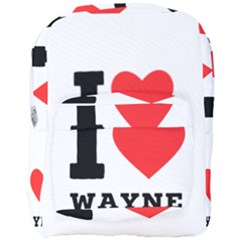 I Love Wayne Full Print Backpack by ilovewhateva