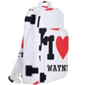 I love wayne Double Compartment Backpack View2