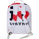 I love wayne Double Compartment Backpack View3