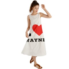 I Love Wayne Summer Maxi Dress by ilovewhateva