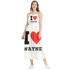 I Love Wayne Boho Sleeveless Summer Dress by ilovewhateva