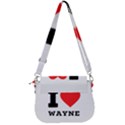 I love wayne Saddle Handbag View3