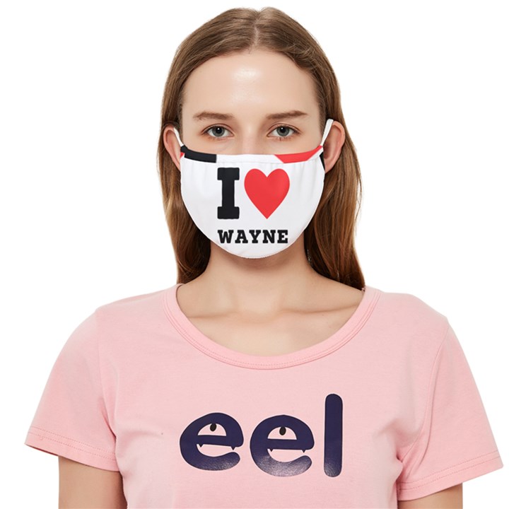 I love wayne Cloth Face Mask (Adult)