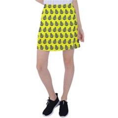 Ladybug Vector Geometric Tile Pattern Tennis Skirt by GardenOfOphir