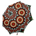 Kaleidoscope Floral Pattern Rosette Hook Handle Umbrellas (Small) View2