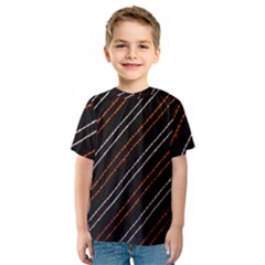 Art Pattern Design Artwork Kids  Sport Mesh Tee