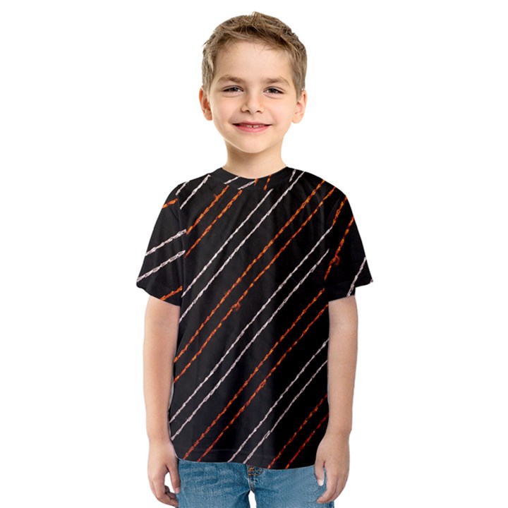 Art Pattern Design Artwork Kids  Sport Mesh Tee