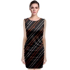 Art Pattern Design Artwork Sleeveless Velvet Midi Dress