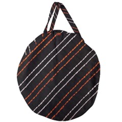 Art Pattern Design Artwork Giant Round Zipper Tote