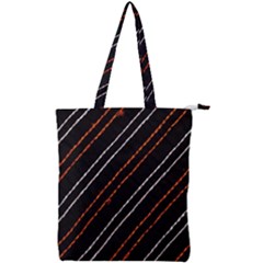 Art Pattern Design Artwork Double Zip Up Tote Bag