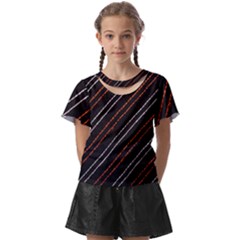 Art Pattern Design Artwork Kids  Front Cut Tee