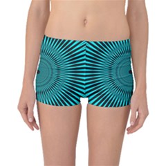 Illusion Geometric Background Boyleg Bikini Bottoms