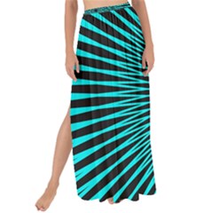 Illusion Geometric Background Maxi Chiffon Tie-up Sarong