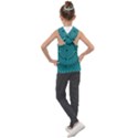 Illusion Geometric Background Kids  Sleeveless Hoodie View2