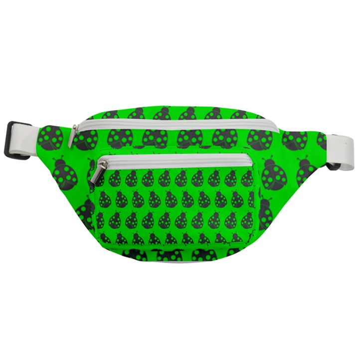 Ladybug Vector Geometric Tile Pattern Fanny Pack