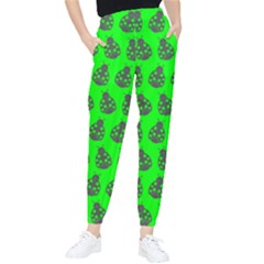 Ladybug Vector Geometric Tile Pattern Women s Tapered Pants by GardenOfOphir