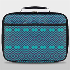 Chevron Zigzag Pattern Full Print Lunch Bag