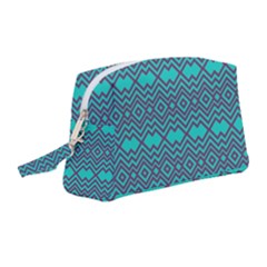 Chevron Zigzag Pattern Wristlet Pouch Bag (medium)