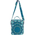 Kaleidoscope Mandala Ornament Crossbody Day Bag View3