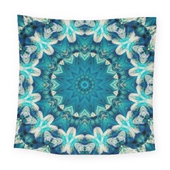 Kaleidoscope Mandala Ornament Square Tapestry (large)