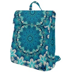 Kaleidoscope Mandala Ornament Flap Top Backpack